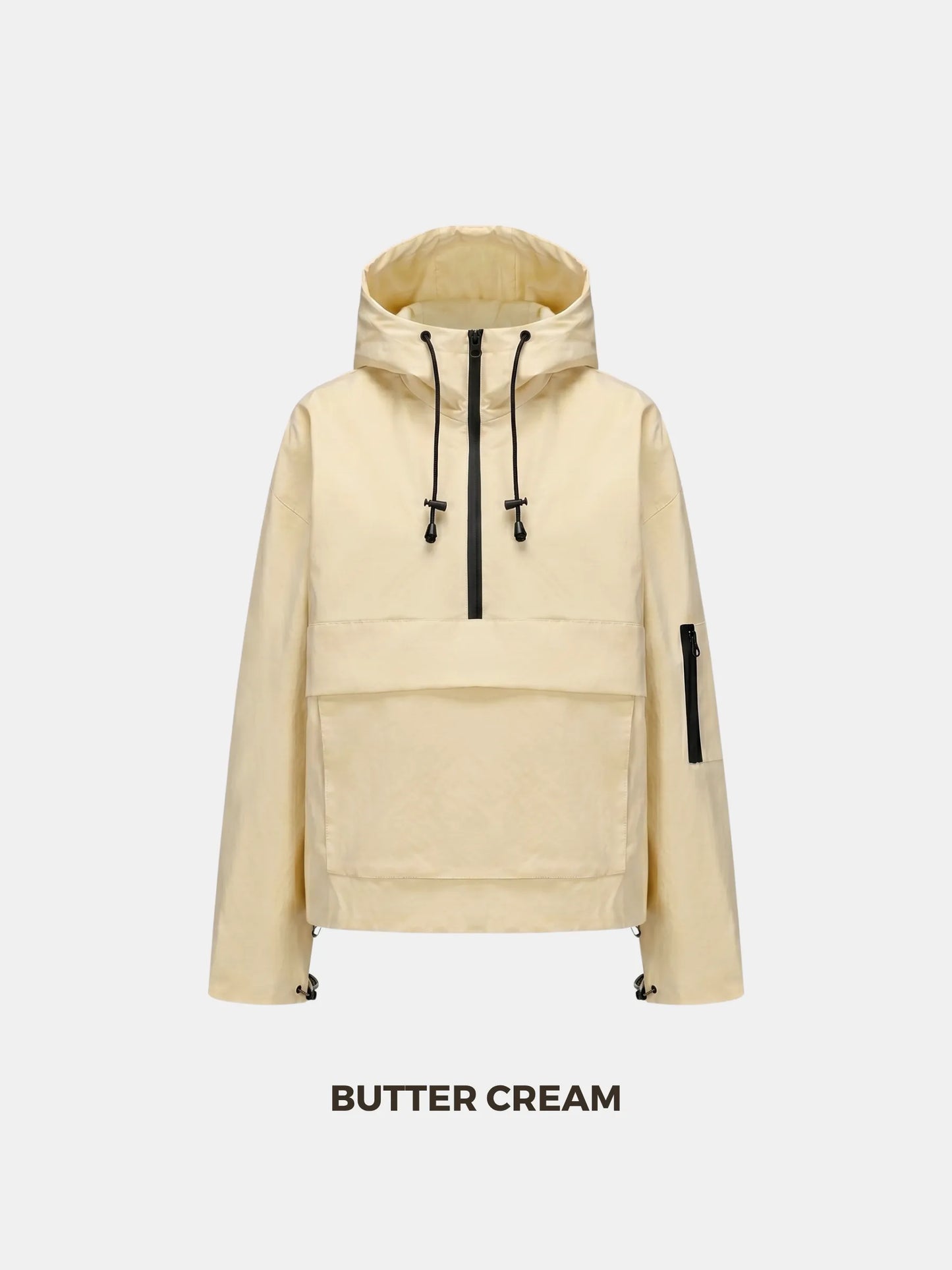 Classic Oversized Waterproof Rain Jacket Hoodie