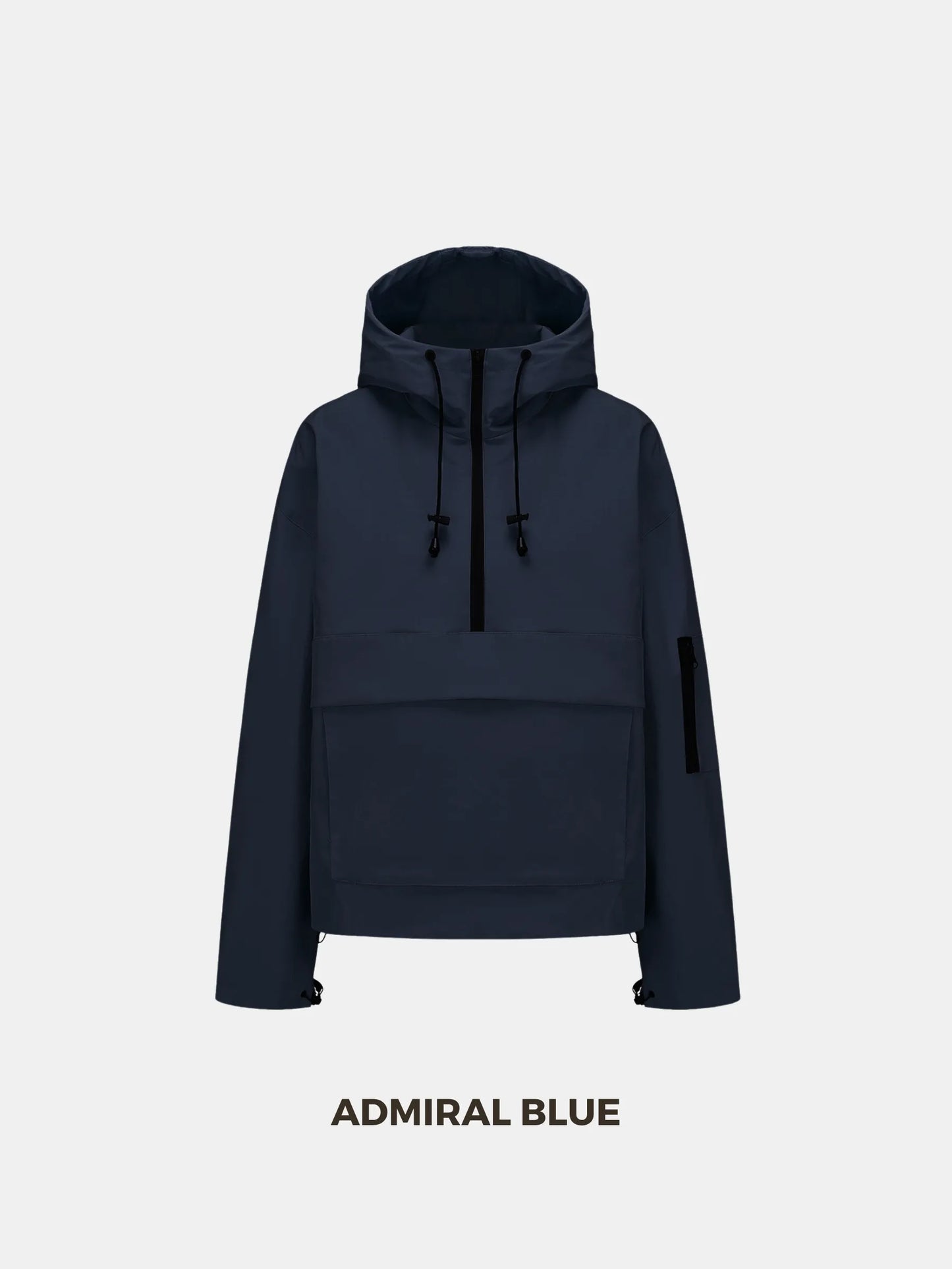 Classic Oversized Waterproof Rain Jacket Hoodie
