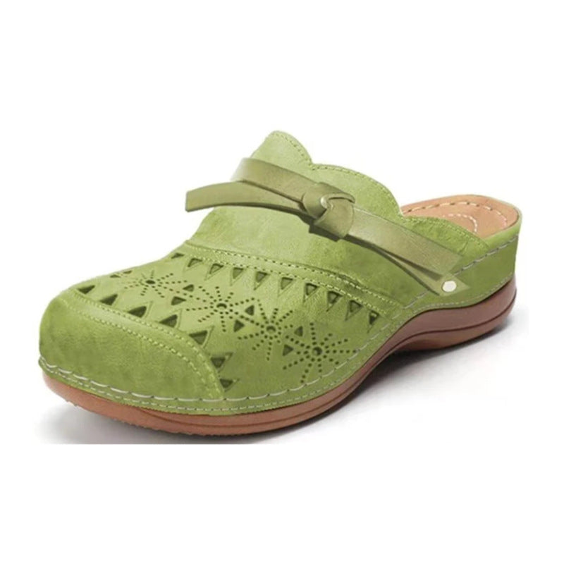 Women's Bowknot Sandals – Comfy Cut-Out Design for Everyday Wear