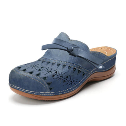Women's Bowknot Sandals – Comfy Cut-Out Design for Everyday Wear