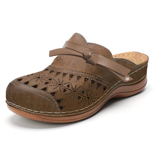 Women's Bowknot Sandals – Comfy Cut-Out Design for Everyday Wear