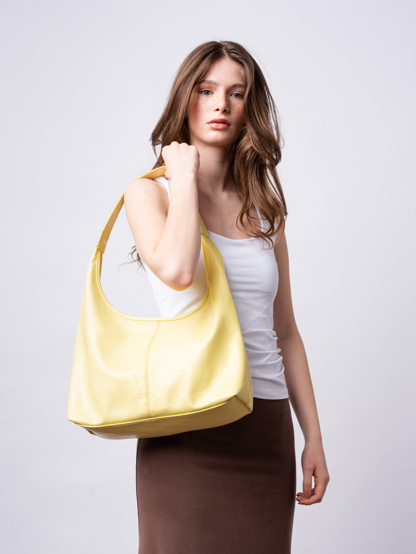 Scarlett Distressed Leather Tote