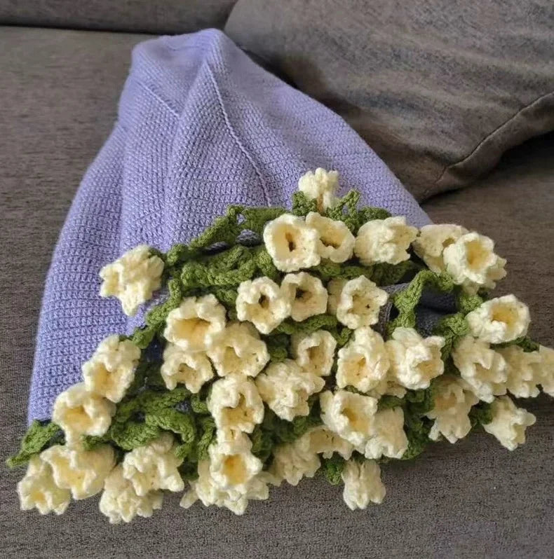 🌸DIY handmade rose blanket