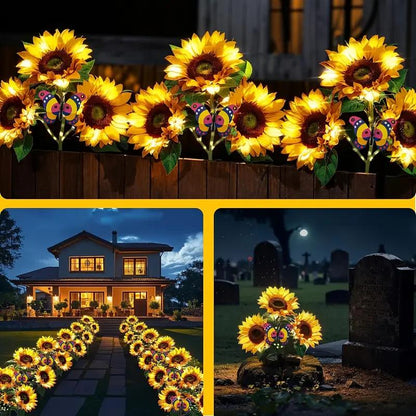 🌞Solar LED Sunflower Garden Lights-29.6inch/75cm