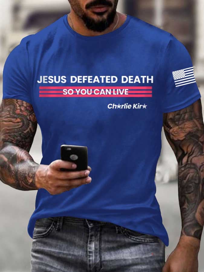 Men's Commemorative Leader Print T-shirt