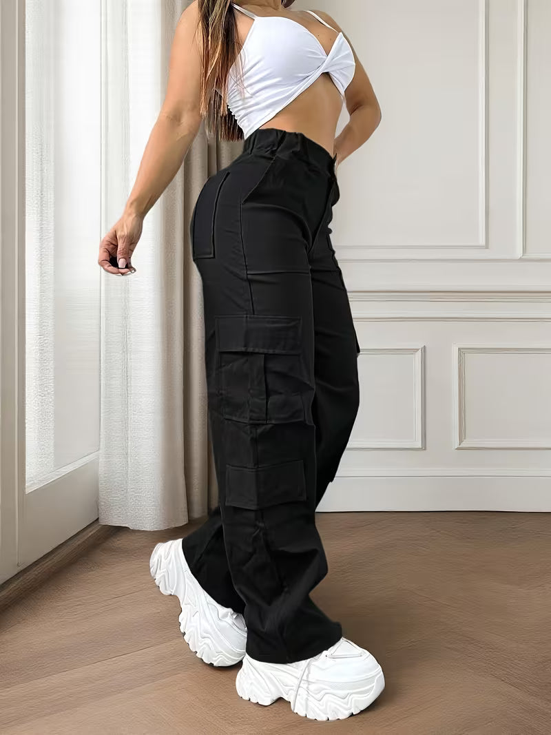 Women's Trendy Streetwear Casual Commuter Cargo Pants