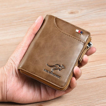 Last Day 49% OFF Men Wallet Zipper  Purse ( RFID PROTECTED )