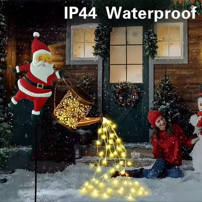 🎅Christmas Claus Solar Kettle Lights