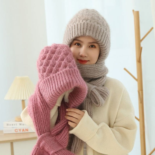 🎄EARLY CHRISTMAS SALE -45% OFF -Winter Versatile Knitted Hooded Scarf for Women
