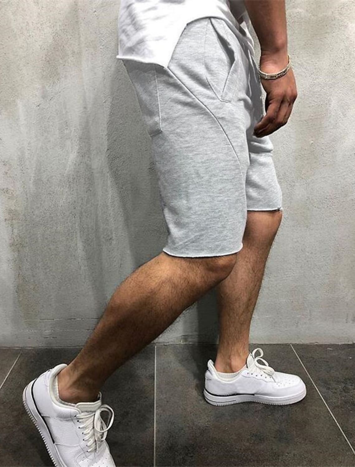 KangooSport™ Loose Plain Elastic Waist Shorts