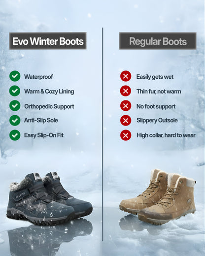 LorenaWear™ Orthopedic Boots Vibram® High-Traction Sole