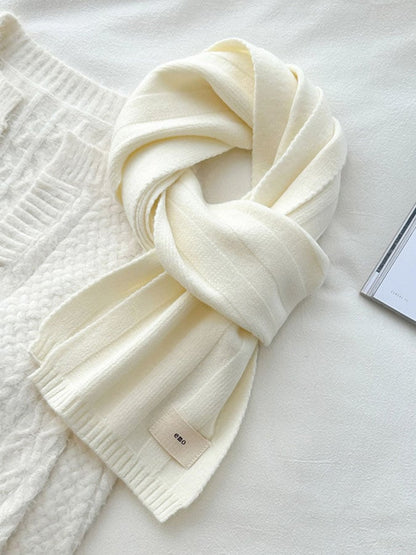 Autumn And Winter Warm Solid Color Scarf