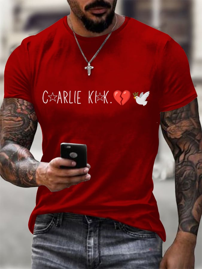 Men's Commemorative Printed T-Shirt