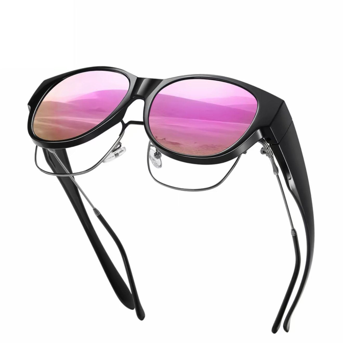 📢😎 LAST DAY 49% OFF - 2026 New Polarized UV400 Protection Trendy Round Cat-eye Sunglasses 😺🕶️