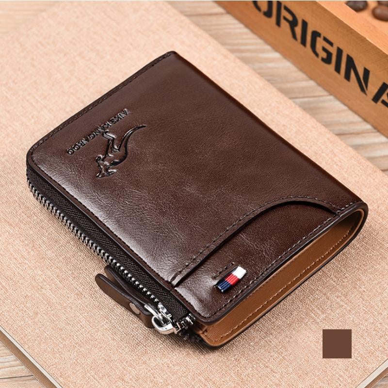 Last Day 49% OFF Men Wallet Zipper  Purse ( RFID PROTECTED )