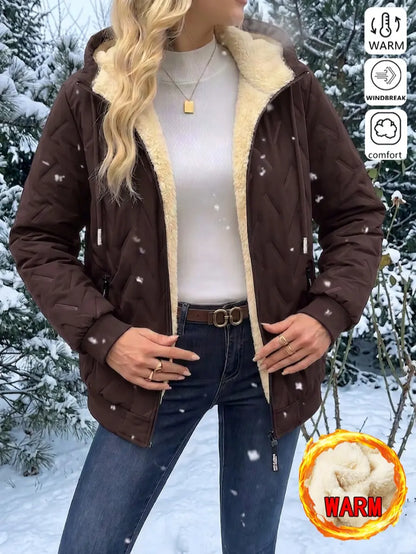 Women’s Winter Fleece Jacket - Lightweight, Warm, Casual & Outdoor Wear