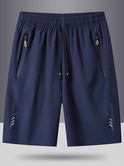 Men’s Lightweight Athletic Shorts with Drawstring & Pockets