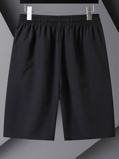 Men’s Lightweight Athletic Shorts with Drawstring & Pockets