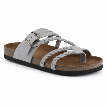 Hayleigh Braided Cork Sandals – Your Feet Called. They Want These.
