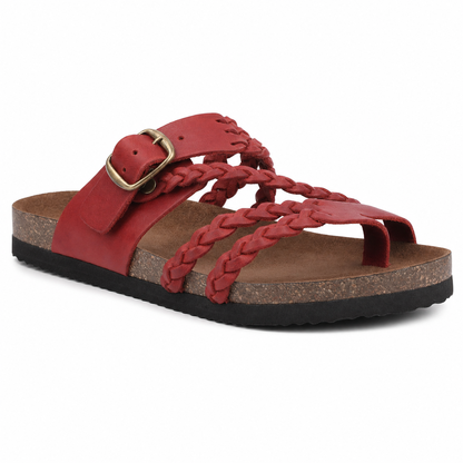 Hayleigh Braided Cork Sandals – Your Feet Called. They Want These.