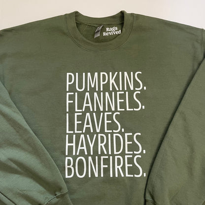 Fall Checklist Crewneck