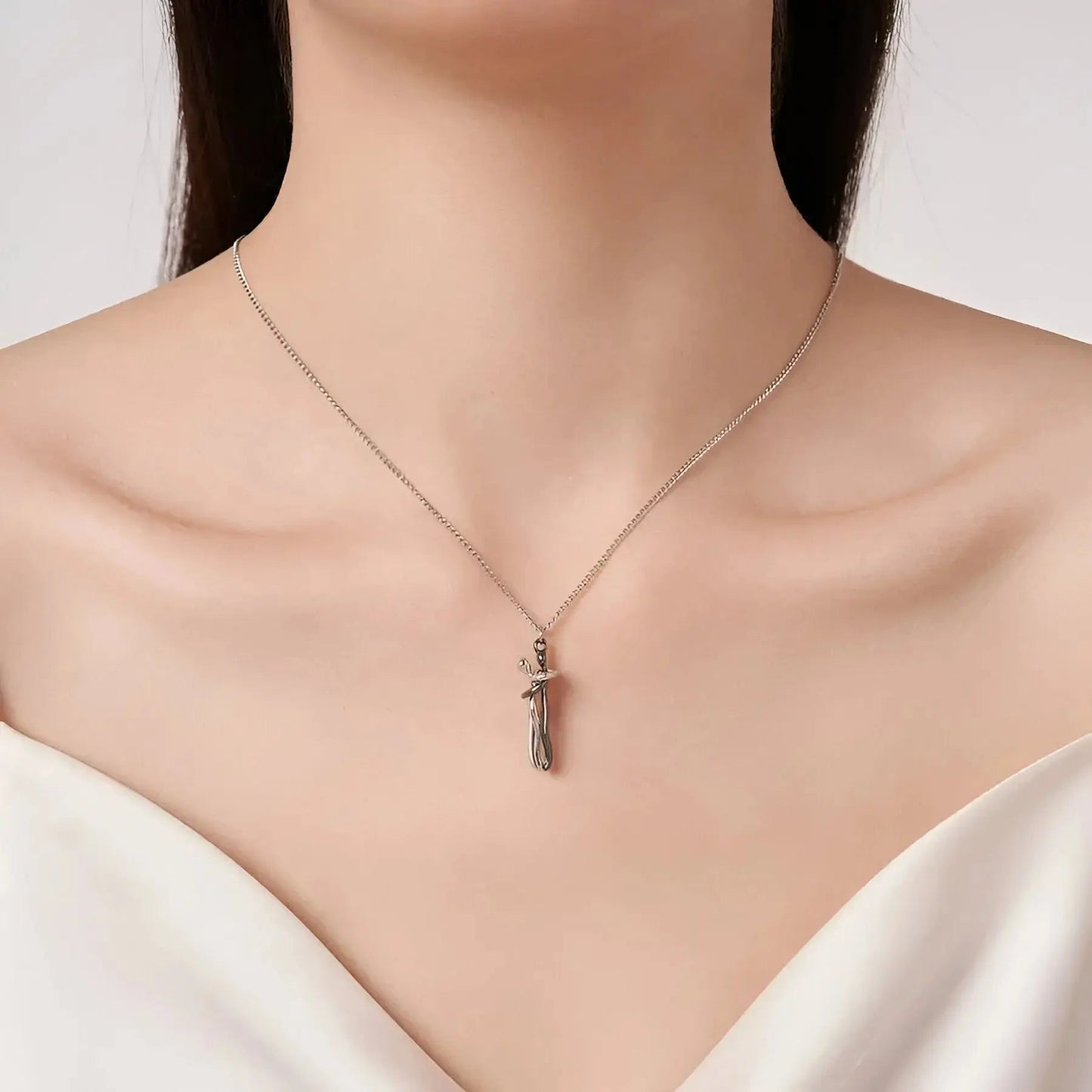Hug Necklace + FREE Message Card & Gift Box