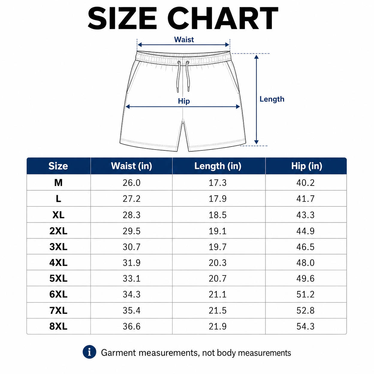 Men’s Lightweight Athletic Shorts with Drawstring & Pockets