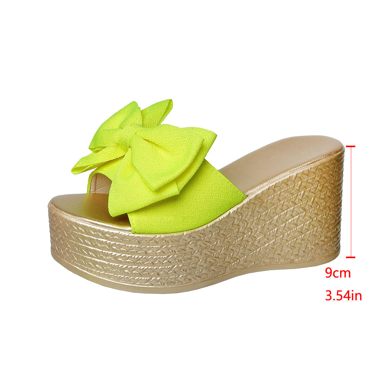 Women’s BowBella Platform Wedge Sandals – Chunky Flatform Summer Shoes