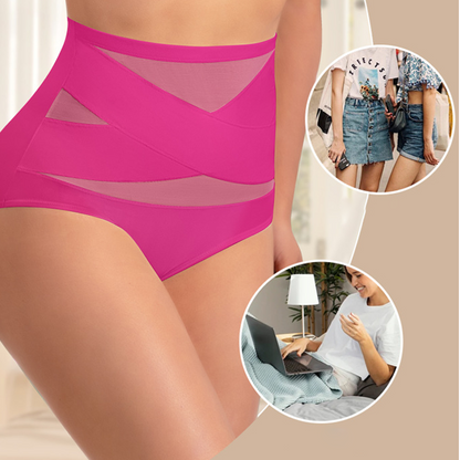 High-Waist Tummy Control Panties – Seamless & Breathable Design, No More Visible Lines