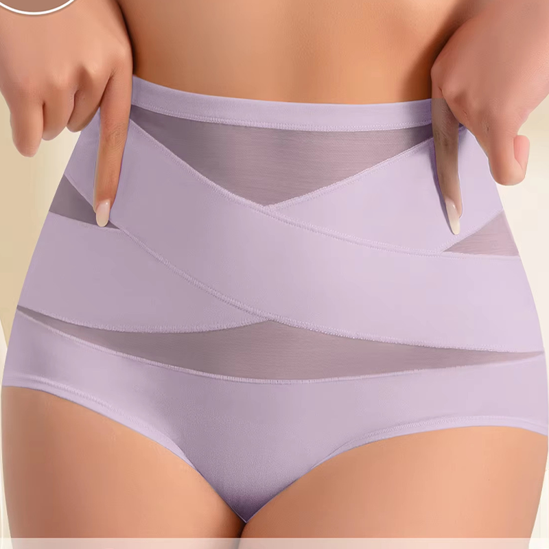 High-Waist Tummy Control Panties – Seamless & Breathable Design, No More Visible Lines