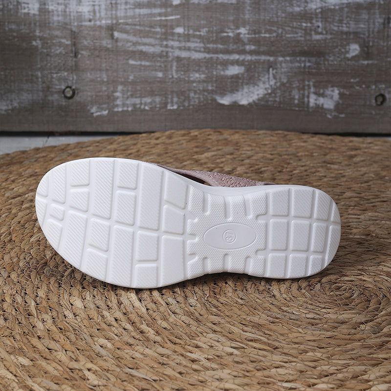⏳LAST DAY SALE ONLY $24.99!!🔥🔥Women's Breathable Knit Platform Sandals