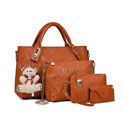 Women's Multifunctional 4-in-1 Leather Handbag