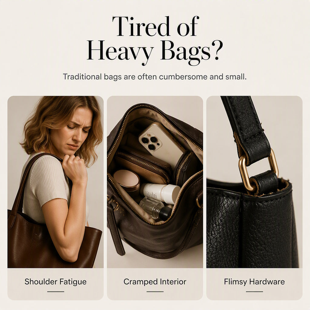 👜🌾Women’s Woven Straw Shoulder Bag with Faux Leather Trim