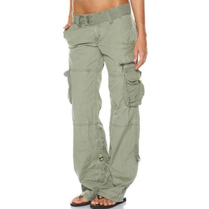 ✨Women's Vintage Wide Leg Cargo Pants