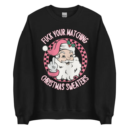 Matching Christmas Sweaters Crewneck