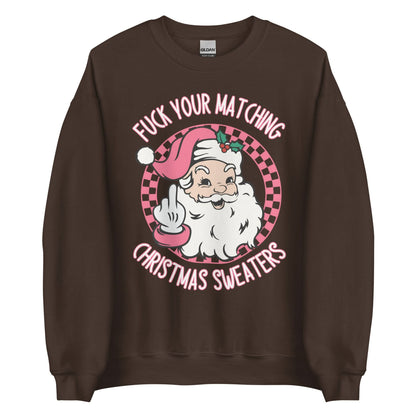 Matching Christmas Sweaters Crewneck