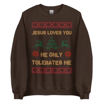 Jesus Loves You Crewneck