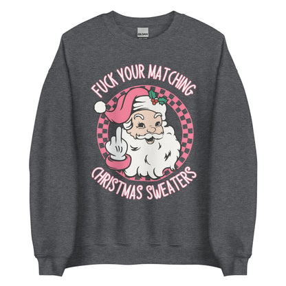 Matching Christmas Sweaters Crewneck