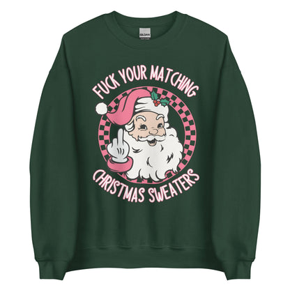 Matching Christmas Sweaters Crewneck
