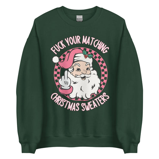 Matching Christmas Sweaters Crewneck