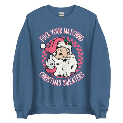 Matching Christmas Sweaters Crewneck