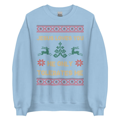 Jesus Loves You Crewneck
