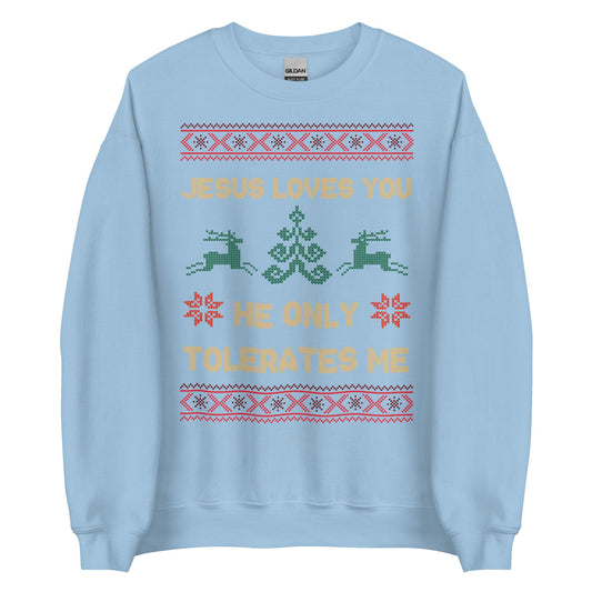 Jesus Loves You Crewneck