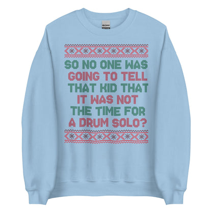 Drum Solo Crewneck