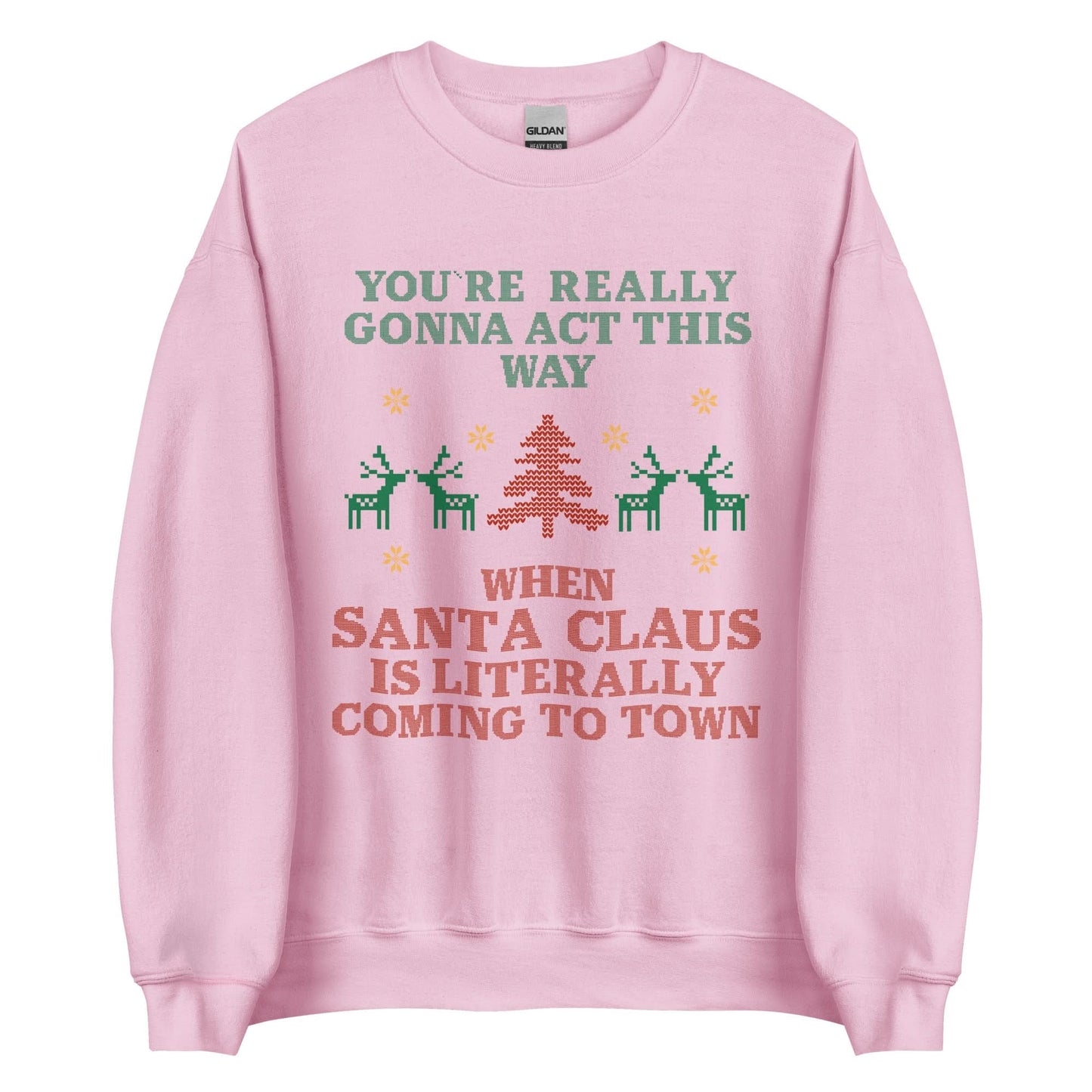 Santa Claus Is Coming To Town Crewneck