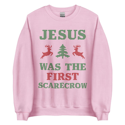 Jesus Was The First Scarecrow Crewneck