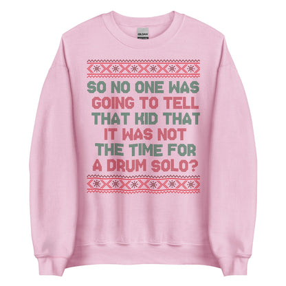Drum Solo Crewneck