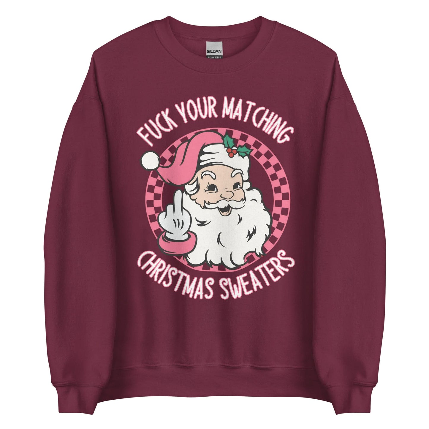 Matching Christmas Sweaters Crewneck