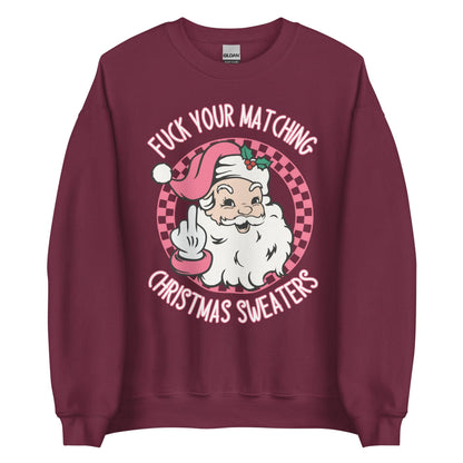 Matching Christmas Sweaters Crewneck