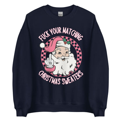 Matching Christmas Sweaters Crewneck
